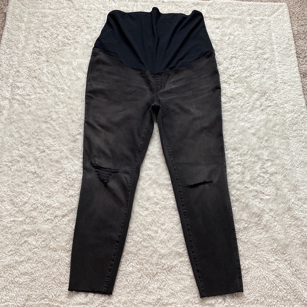 Madewell Maternity Over The Belly Skinny Jeans - Picture 3 of 15